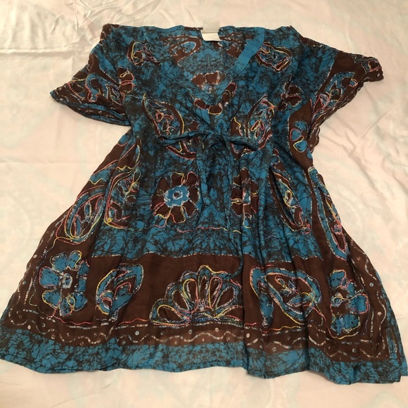 Boho Versatile Top/Dress/Beach Cover Up - Picture 1 of 7